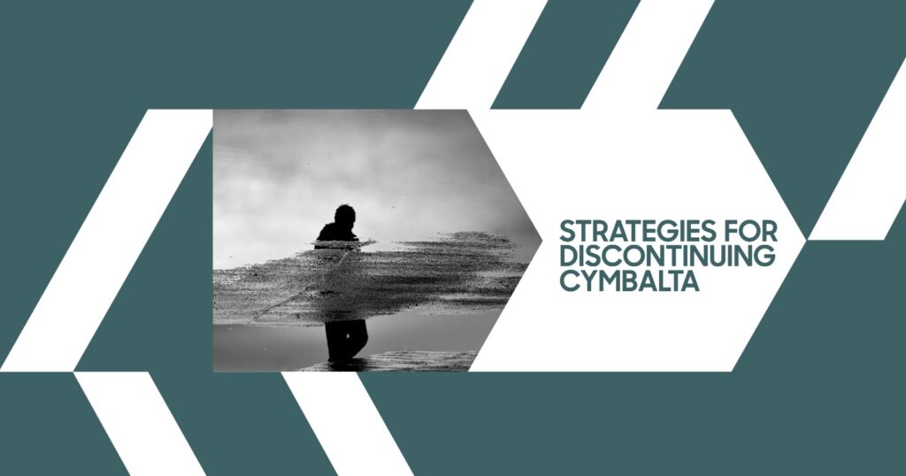 Strategies for Discontinuing Cymbalta: Person in water, representing challenges of stopping Cymbalta medication.